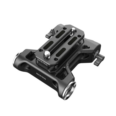 Niceyrig  Universal Baseplate  With Arri Rosette Rod Clamp for Canon Sony Camera