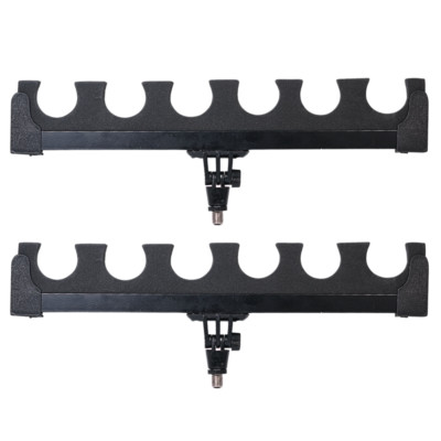 2 x 6 SECTION FISHING POLE REST ROOST HIGH DENSTIY FOAM CARP FISHING 33cm LONG