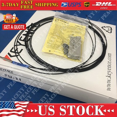 KEYENCE FU-31 Fiber Optic Sensors FU31 New In Box One Free Shipping