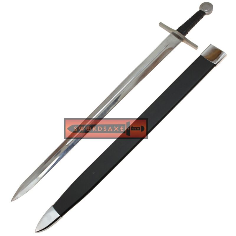 Age of Chivalry Medieval Knightly Functional Battle Ready Sword Full Tang Peened
