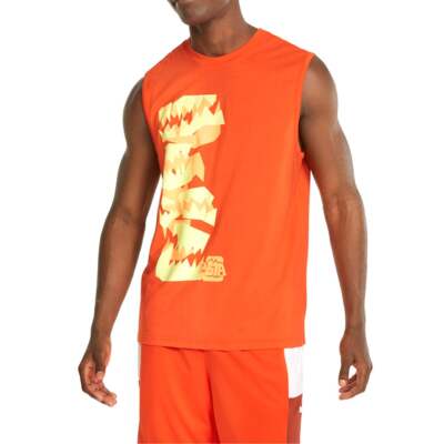 

Майка мужская оранжевая повседневная Puma Dont Flinch Graphic с круглым вырезом 53212908, Оранжевый, Puma Don't Flinch Graphic Crew Neck Tank Top