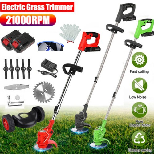 Electric Cutter Lawn Edger Grass String Trimmer 21000rpm
