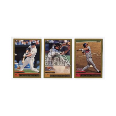 2000 Topps Baseball Sealed 3-Card Promo Pack - Kendall, Klesko