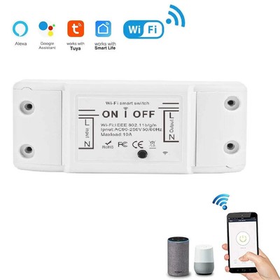 TUYA Basic WiFi Switch Relay Module DIY MINI Home Switch SmartLife APP Wireless