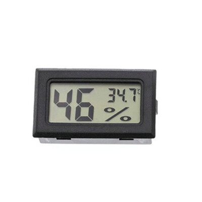 Digital LCD Temperature Mini Humidity Meter Gauge Thermometer Hygrometer