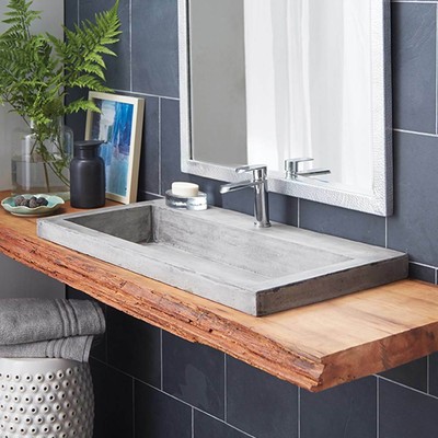 Handcrafted Bath Sink in Ash [ID 3115919]