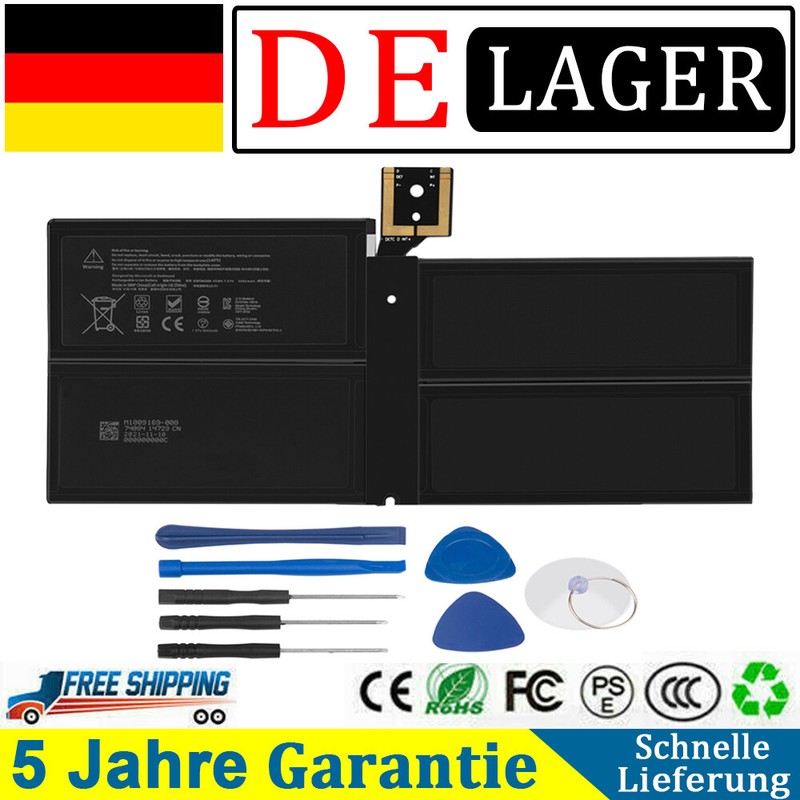Akku Batterie 5940mah FÃ¼R Microsoft Surface Pro 5, Pro 5 1796, G3hta038h, Dynm02