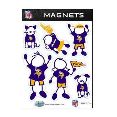 Семейный набор магнитов Minnesota Vikings