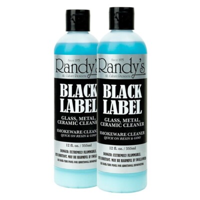 Randys Black Label Cleaner  Pack Of 2 x 12oz Bottles (Pack of 2)