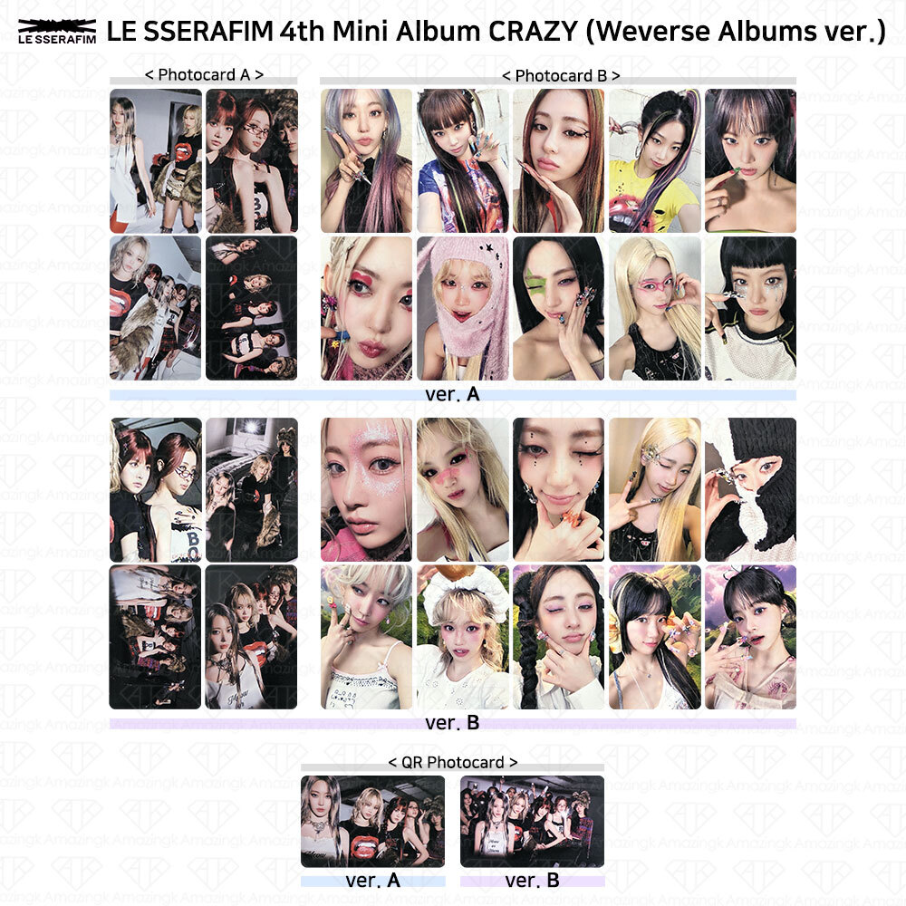 LESSERAFIM CRAZY weverse ラキドロ トレカ コンプ $_57.JPG?set_id=8800005007