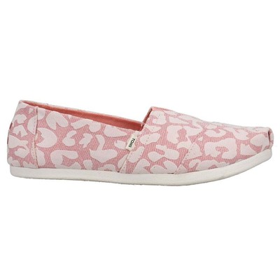 

Розовые женские слипоны на плоской подошве TOMS Alpargata с леопардовым принтом в стиле кэжуал 10016088T, Розовый, TOMS Alpargata Leopard Slip On