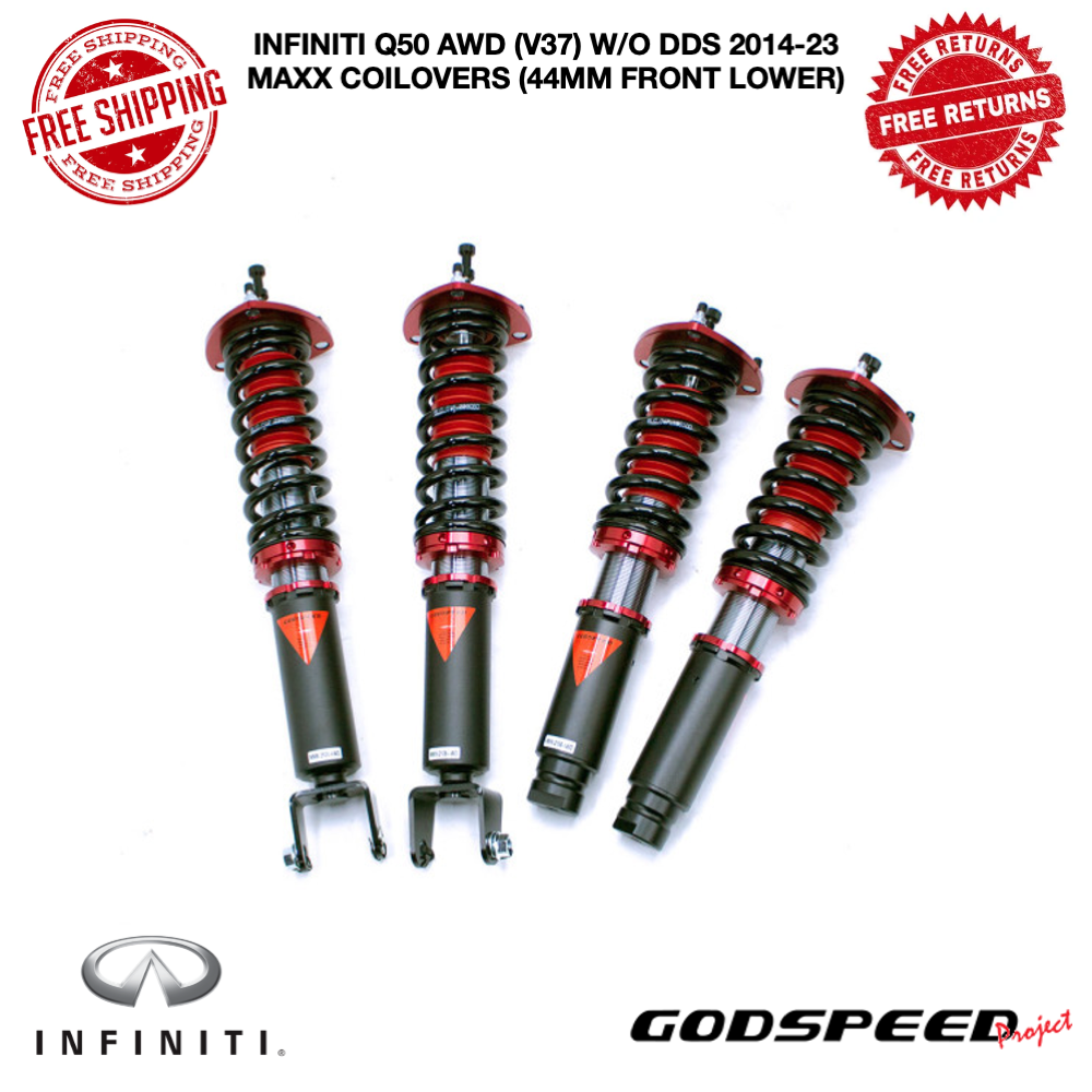 Godspeed Maxx Coilovers Suspension Kit For 14-23 Infiniti