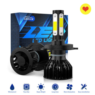 For Honda Insight 2000-2006 Base Hatchback 2-Door 9003 LED Headlight Hi/Lo Bulbs