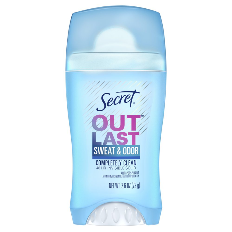 Secret Outlast Invisible Solid Antiperspirant Deodorant for Women, Completely C