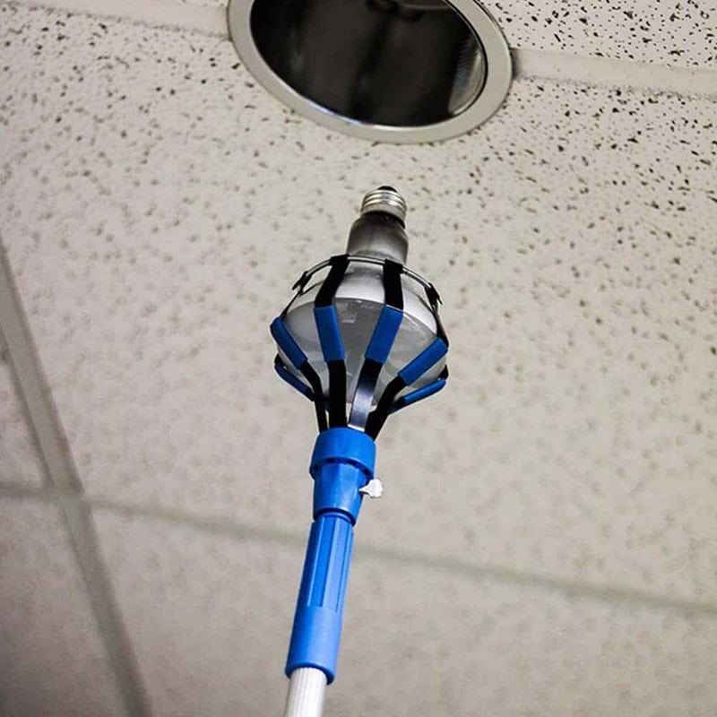 Light Bulb Changer without Pole Kit Tool Universal Gripper Suction Extension