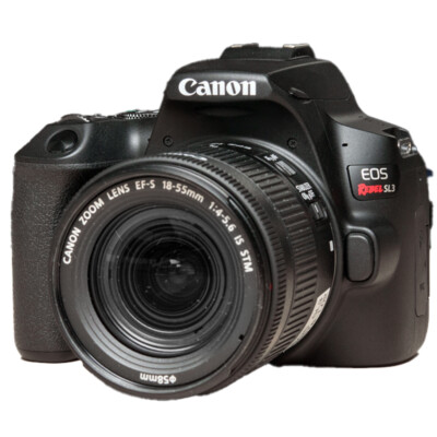 Canon EOS Rebel SL3 DSLR Camera with 18-55mm Lens (Black) 3453C002