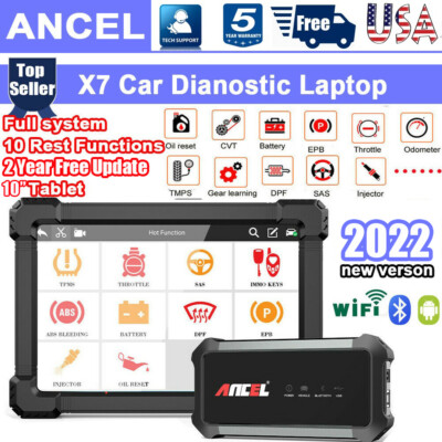 Ancel X7 Bi-Directional Automotive Bluetooth Full System OBD2 Scanner Diagnostic