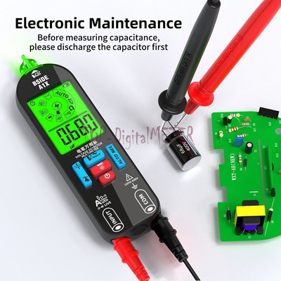 A1X Mini Multimeter LCD Digital Tester Voltage Detector DC/AC Voltage Resistance