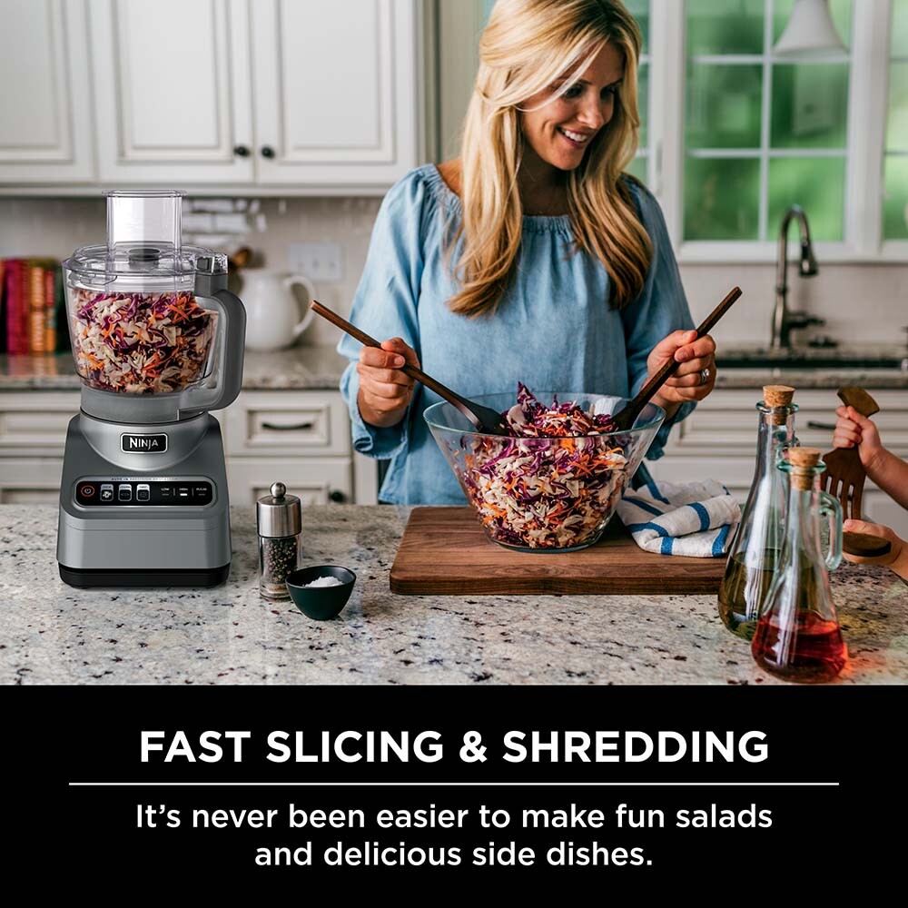 Ninja Professional Food Processor, 850 Watts, 9-Cup Capacity, Auto-iQ Programs