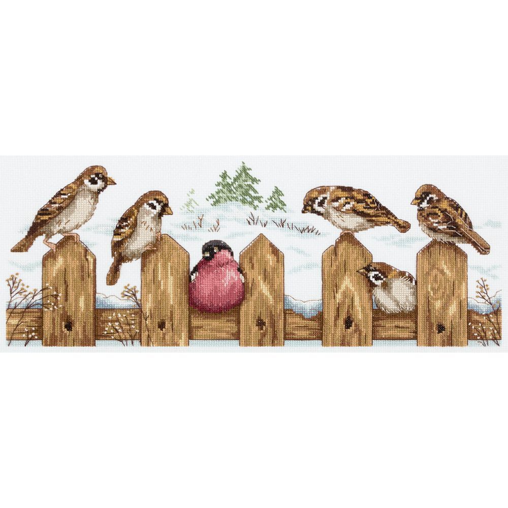 Kit Point De Croix RTO – "Cat-like Grace M553", Toile Aida 14ct, Motif 25,5x21,5 Cm, Neuf