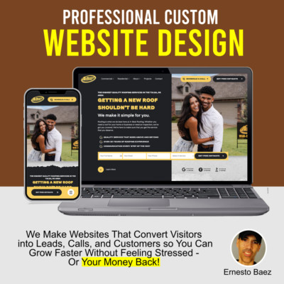 STUNNING WORDPRESS WEBSITE - CUSTOM WEBSITE DESIGN SERVICES