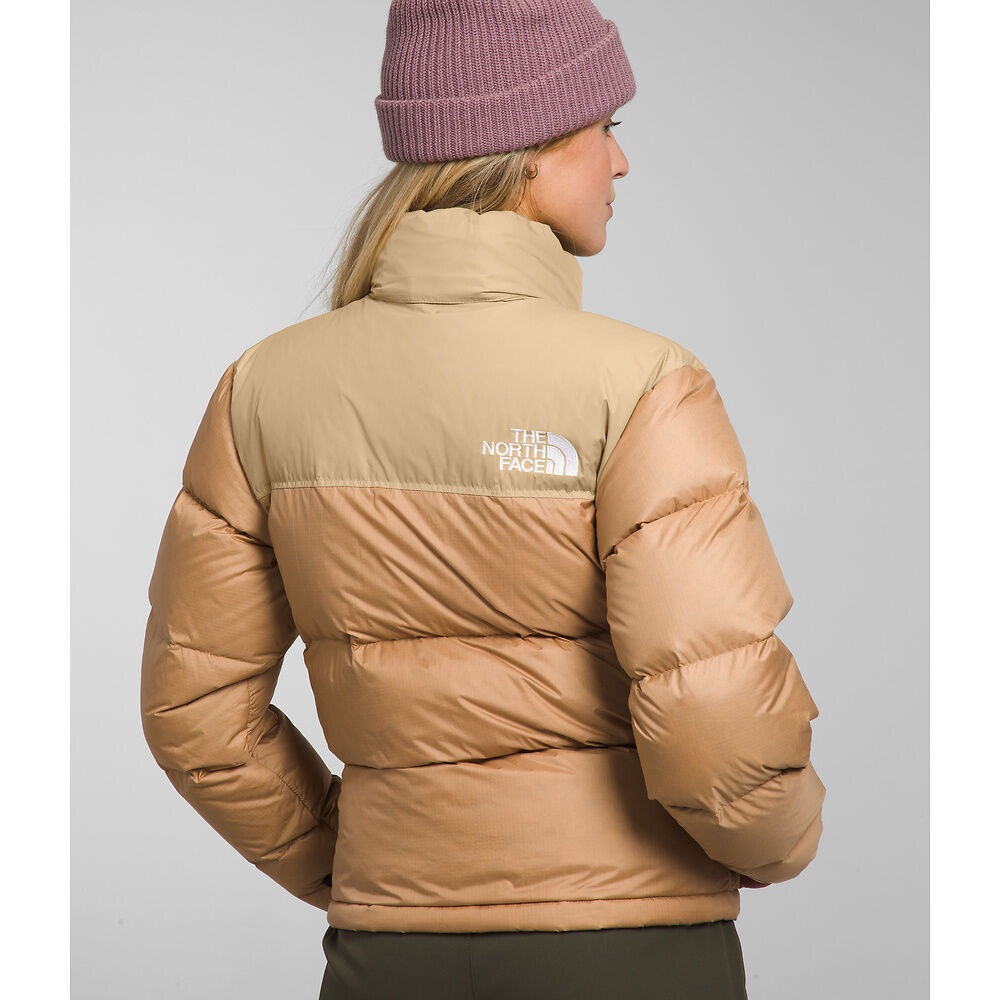 Pre-owned The North Face Women's 1996 Retro Nuptse 700-down Jacket - Almond Butter - In Beige
