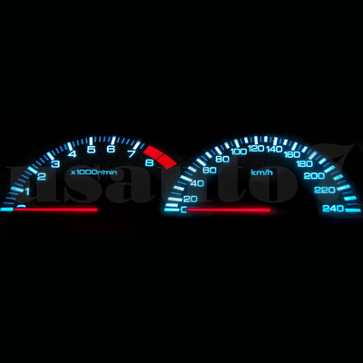 NEW Dash Cluster Gauge AQUA BLUE LED LIGHTS KIT Fits 92-96 Honda Prelude 4th Gen