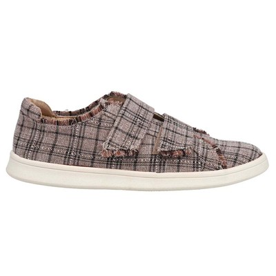 LifeStride Nonstop Plaid Slip On Женские коричневые кроссовки Повседневная обувь H6587F2800