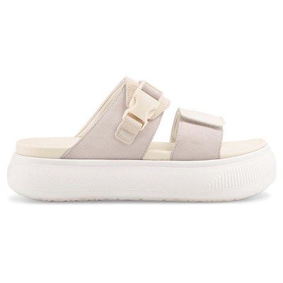 

Повседневные женские замшевые сандалии на платформе Puma 38338002 Mayu - серый, Grey, Puma Suede Mayu Platform