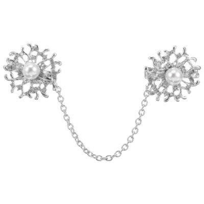  M Miss Sweater Chain Clips For Cardigans Decorative Safety Pins