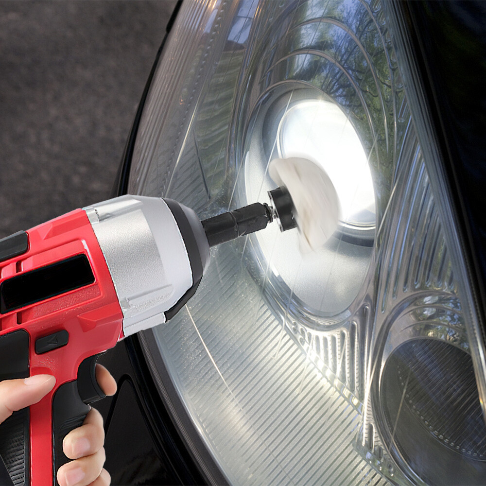 Car Motorcycle Polisher Polishing Buffing Pad Mop Wheel Kit Set for Drill Rotary