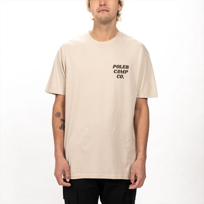 

Poler Foliage SS Lifestyle Футболка мужская песочный, Бежевый, Poler Foliage SS Lifestyle T-Shirt