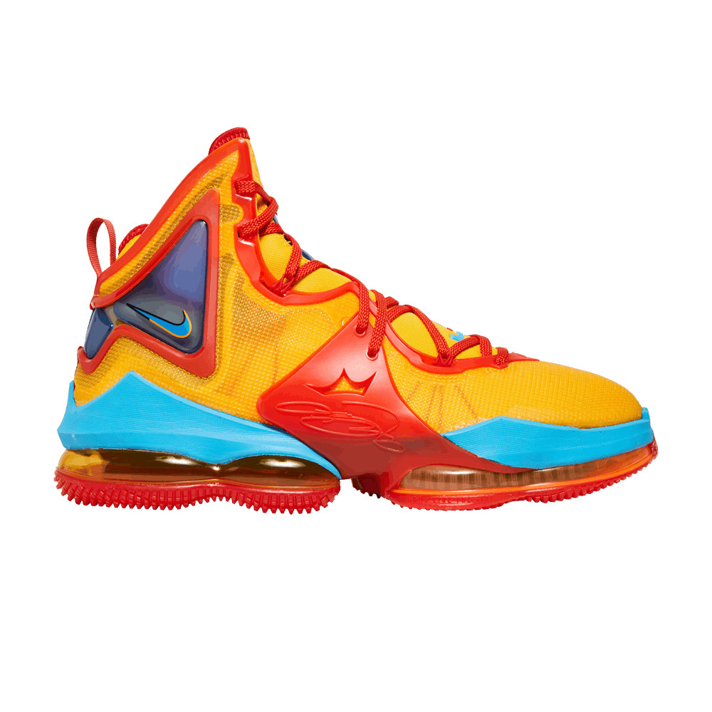 シューズ(男性用) Lebron19 \"space jam\" Nike Lebron 19 Space Jam X Shoes Men's 9.5 White Dutch Blue