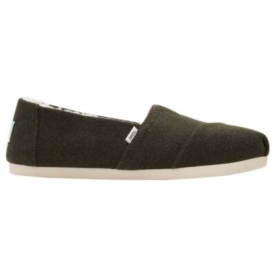 TOMS Alpargata Repreve Женские зеленые туфли на плоской подошве в стиле кэжуал 10016722T