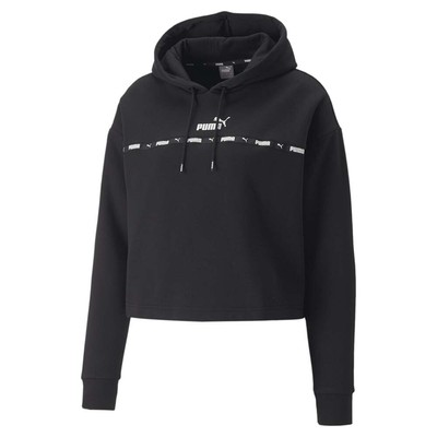 Puma Power Tape пуловер с капюшоном Женский Размер M Повседневная верхняя одежда 84994601