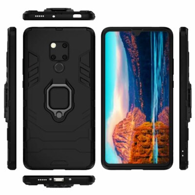 For Huawei Mate 20X Mate 20 X MATE20X Case Stand Bumper Silicone Cover Fundas