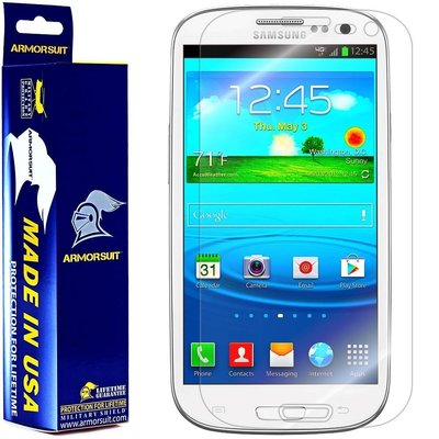 [2-Pack] ArmorSuit MilitaryShield Samsung Galaxy S3 Clear Screen Protector