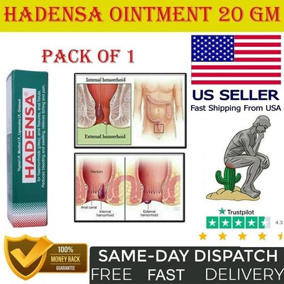 Hemorrhoids Remove Ointment Herbal Cream Relief Piles Pain Reduce Itching Burns