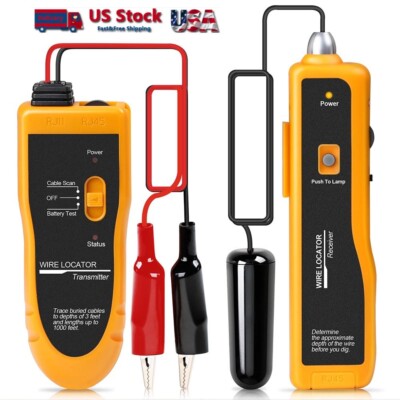 KOLSOL F02 Underground Cable Wire Locator Tracker Lan With Earphone