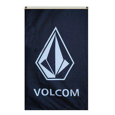 VOLCOM skateboard snowboard surf GIGI RUF 9191 banner 2 sided BIG New Old Stock