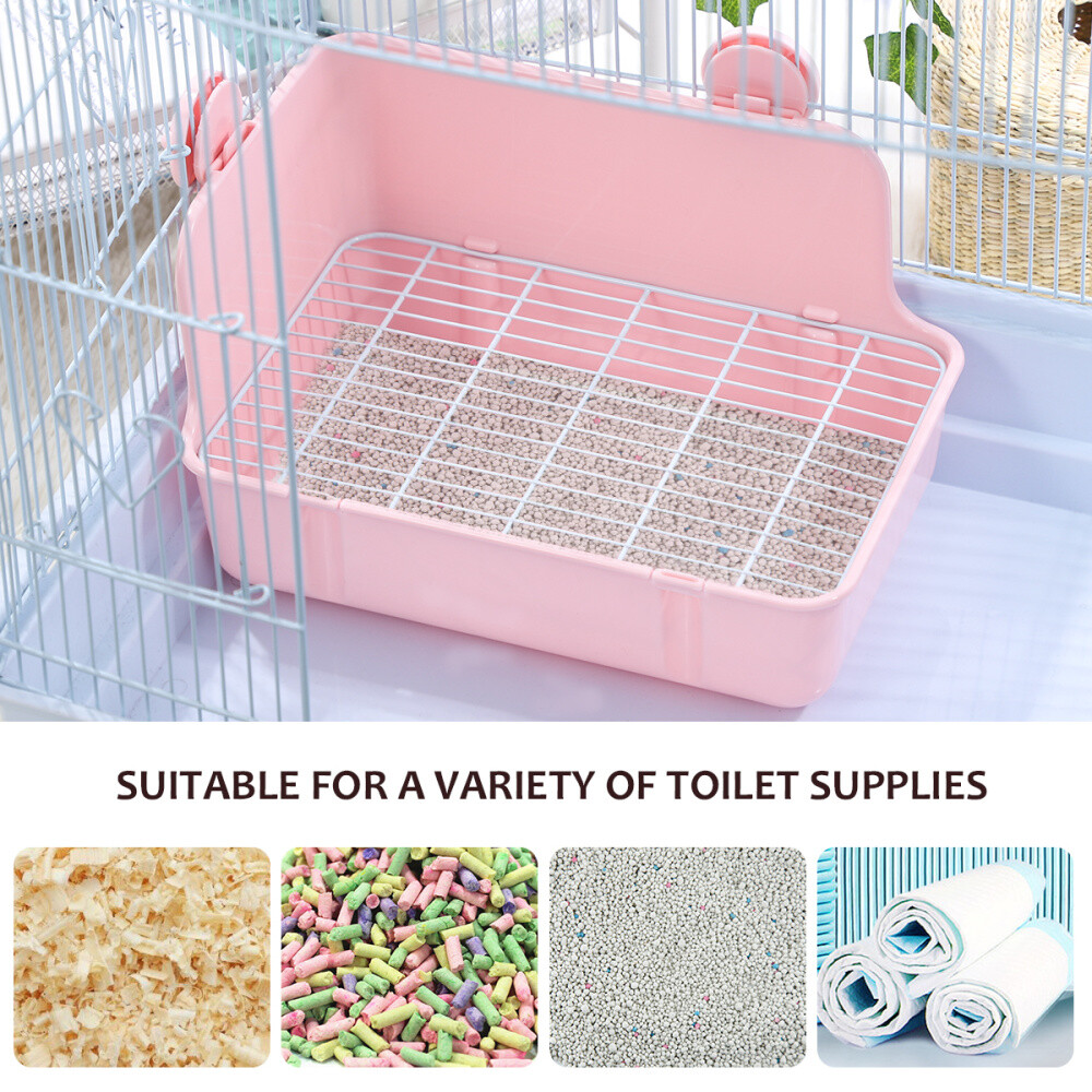 Small Pet Toilet Portable Multiuse Pet Litter Box for Hamster eBay