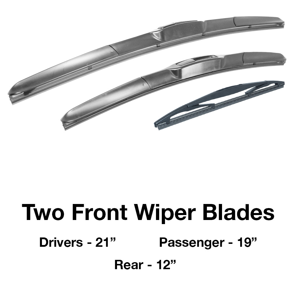 Suzuki Ignis 2016 - Onwards Front and Rear Windscreen Wiper Blades