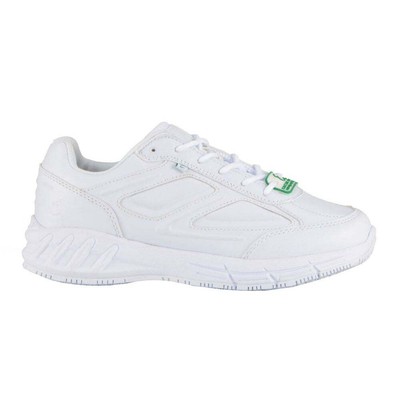 

Emeril Lagasse Dixon Tumbled EzFit Slip Resistant Work Womens Size 7 B Work Safe, Белый, Emeril Lagasse Dixon Tumbled EzFit Slip Resistant Work