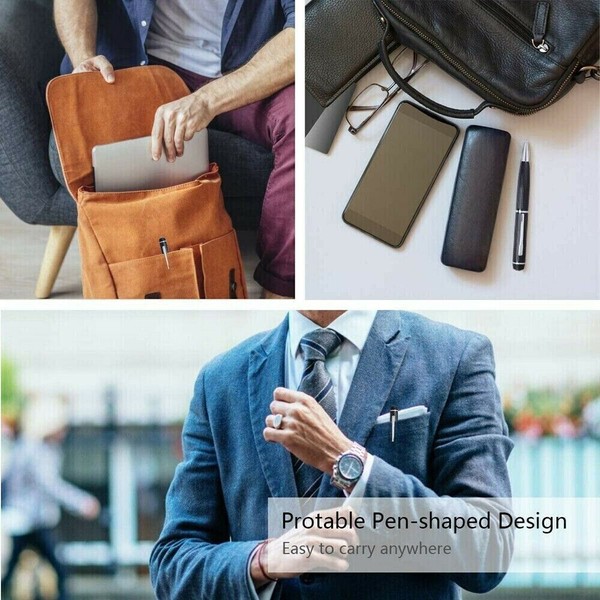 Hidden Cam Camera Pocket Pen 1080P HD Mini Body Video Recorder DVR Security USB - Image 7