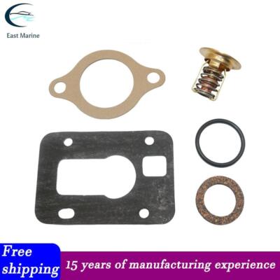 Marine Engine OMC /Cobra Stern Drive Thermostat Kit w/Gasket 18-3653 3856961