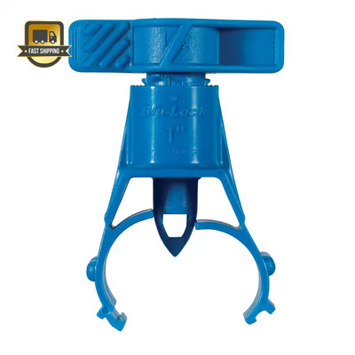 1 In. Blu-Lock Saddle with Barb Adapter (2-Pack)
