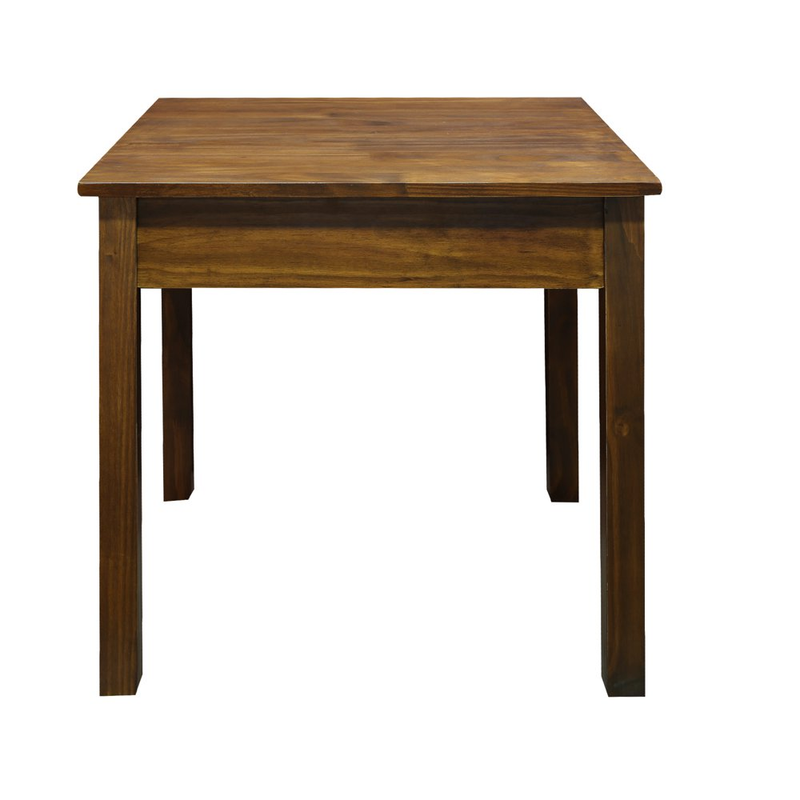 Nightstand End Table Solid Wood Hidden Drawer Secret Storage Compartment Brown