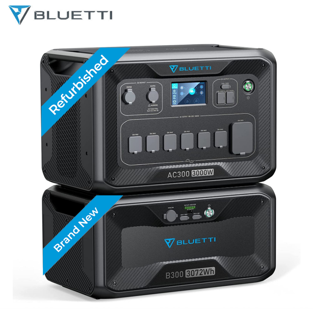 Home UPS Emergency Power Supply 3KW BLUETTI Expandable Power Station Generator