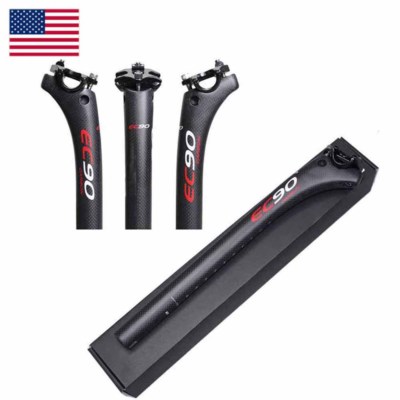 UP Carbon Fiber Road Bicycle Seatpost Moutain Bike Part 31.6//30.8//27.2*350//400mm