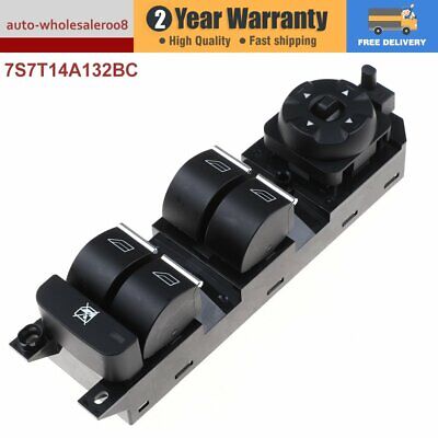 New Master Power Window Control Switch For Ford Mondeo S-Max Galaxy 7S7T14A132BC